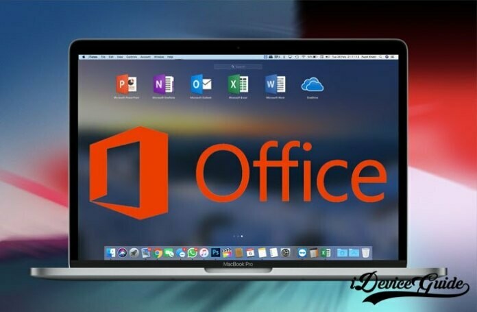 Set up microsoft office for Mac