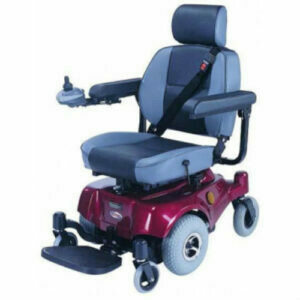 CTM HS 2800 Power Chair - Red