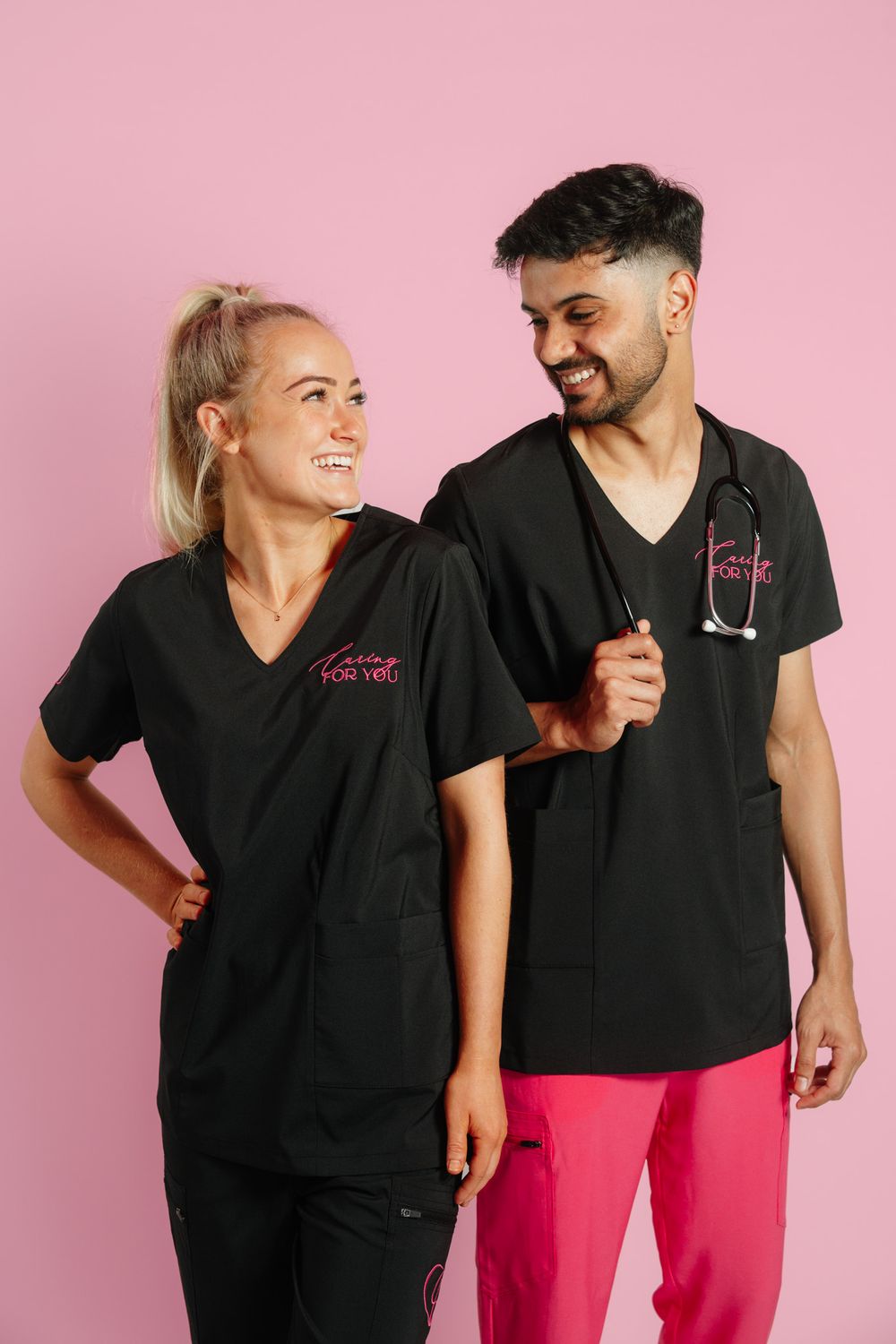 Black Scrub Top