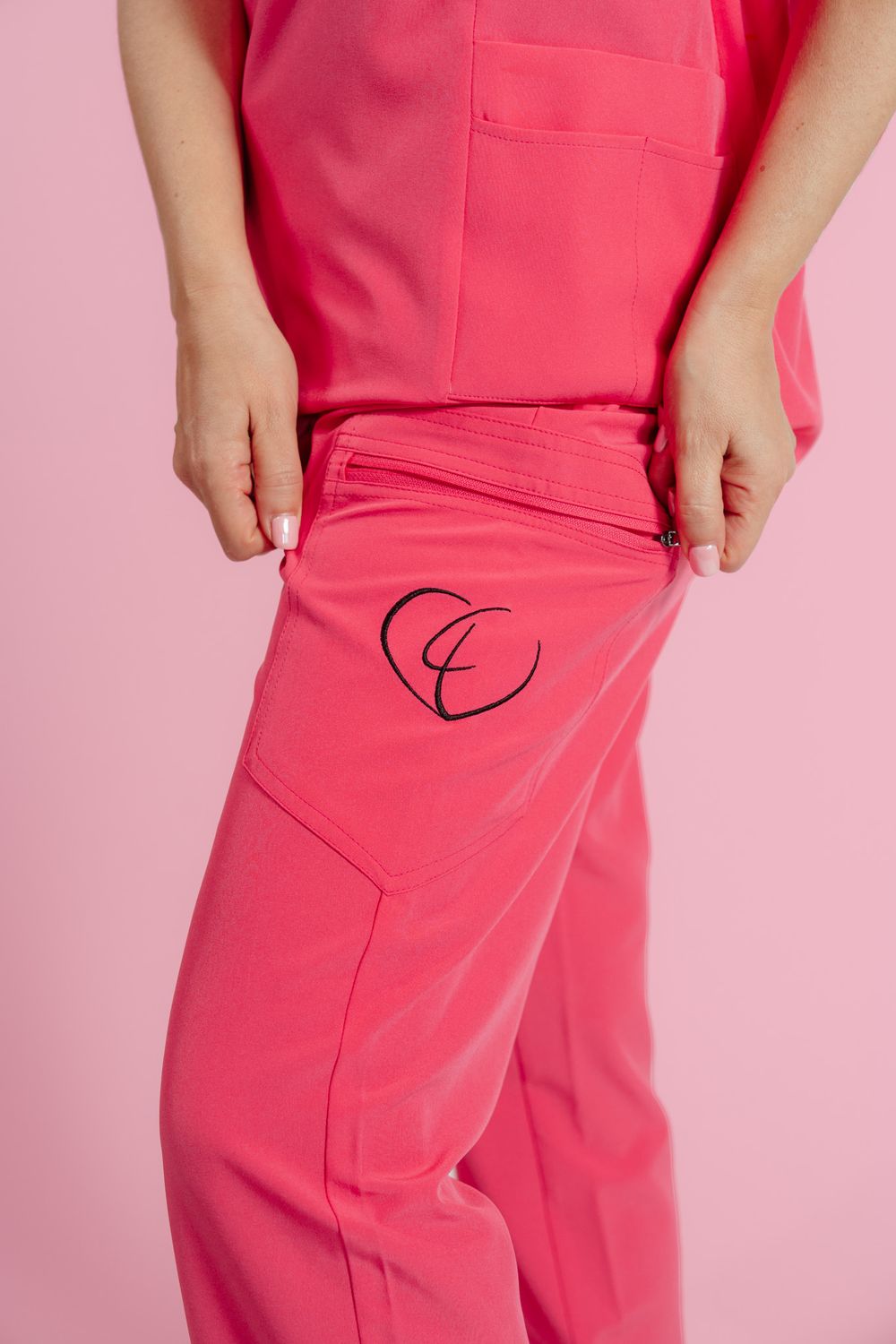 Pink Scrub Pants