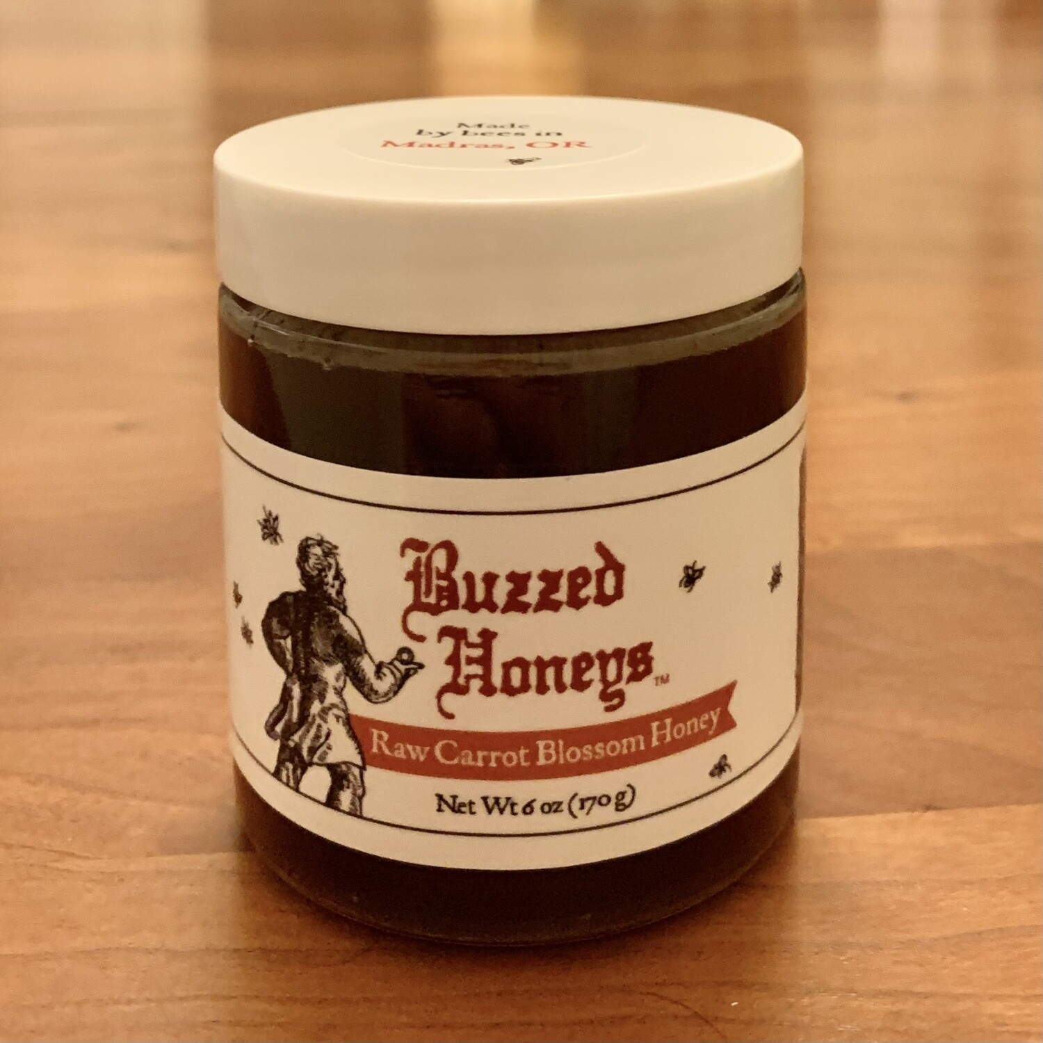 Raw Carrot Blossom Honey (6 oz) 🥕 SOFT SET