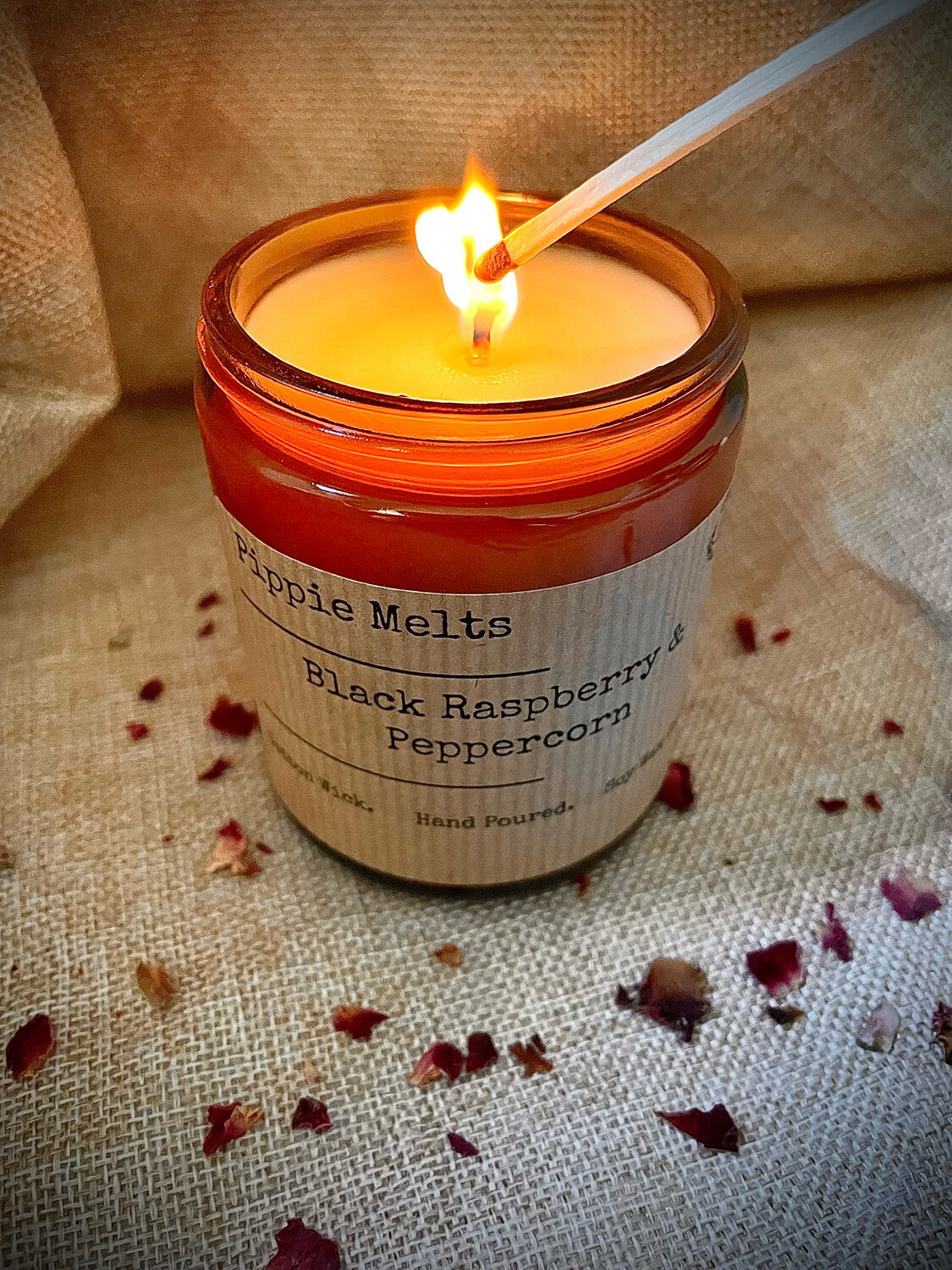 Black Raspberry & Peppercorn - Apothecary Candle