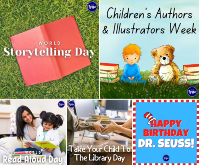 Holiday Social Media Graphics - Children's Book Holiday Social Media Graphics - Children's Book