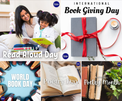 Holiday Social Media Graphics - POETRY Holiday Social Media Graphics - POETRY