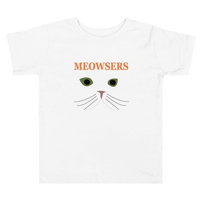 Meowsers Toddler Short Sleeve Tee