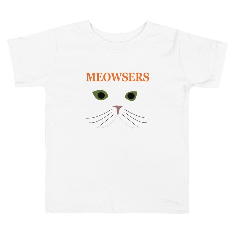 Meowsers Toddler Short Sleeve Tee