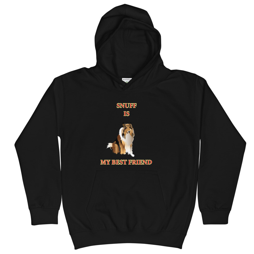 Snuff is My Best Friend Kids Hoodie