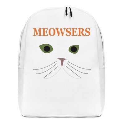Meowsers Minimalist Backpack