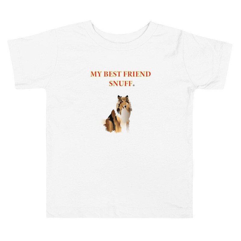 My Best Friend Snuff Toddler Short Sleeve Tee