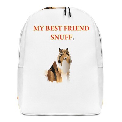 My Best Friend Snuff Minimalist Backpack