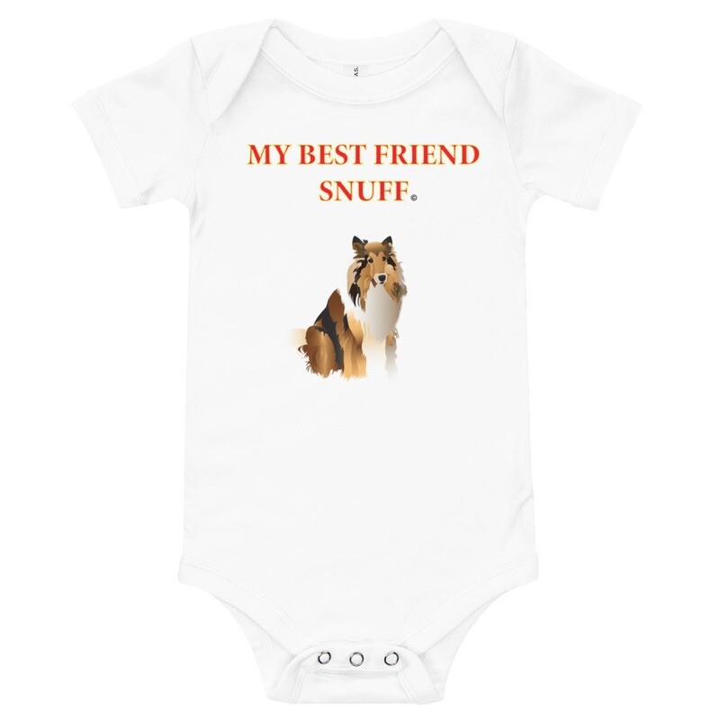 My Best Friend Snuff Onesie
