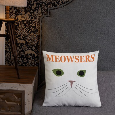 Meowsers Premium Pillow
