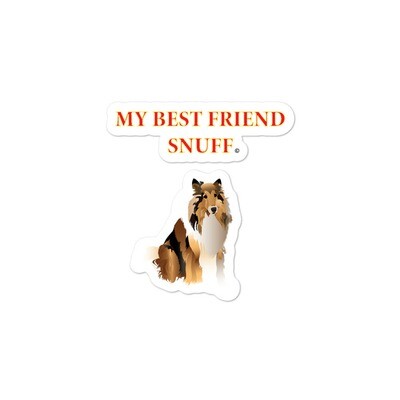 My Best Friend Snuff stickers