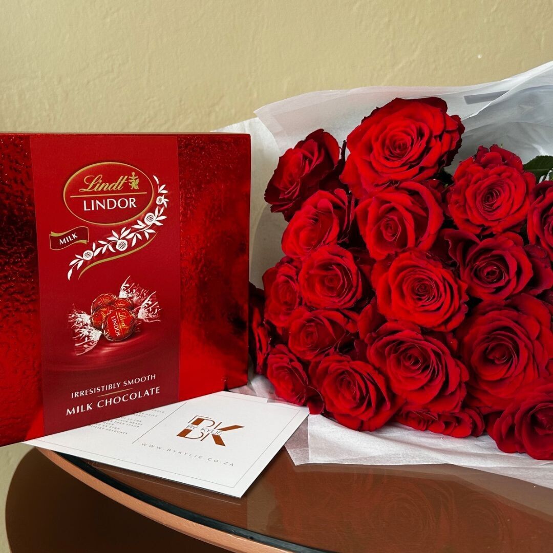 Rose and Lindt Combo