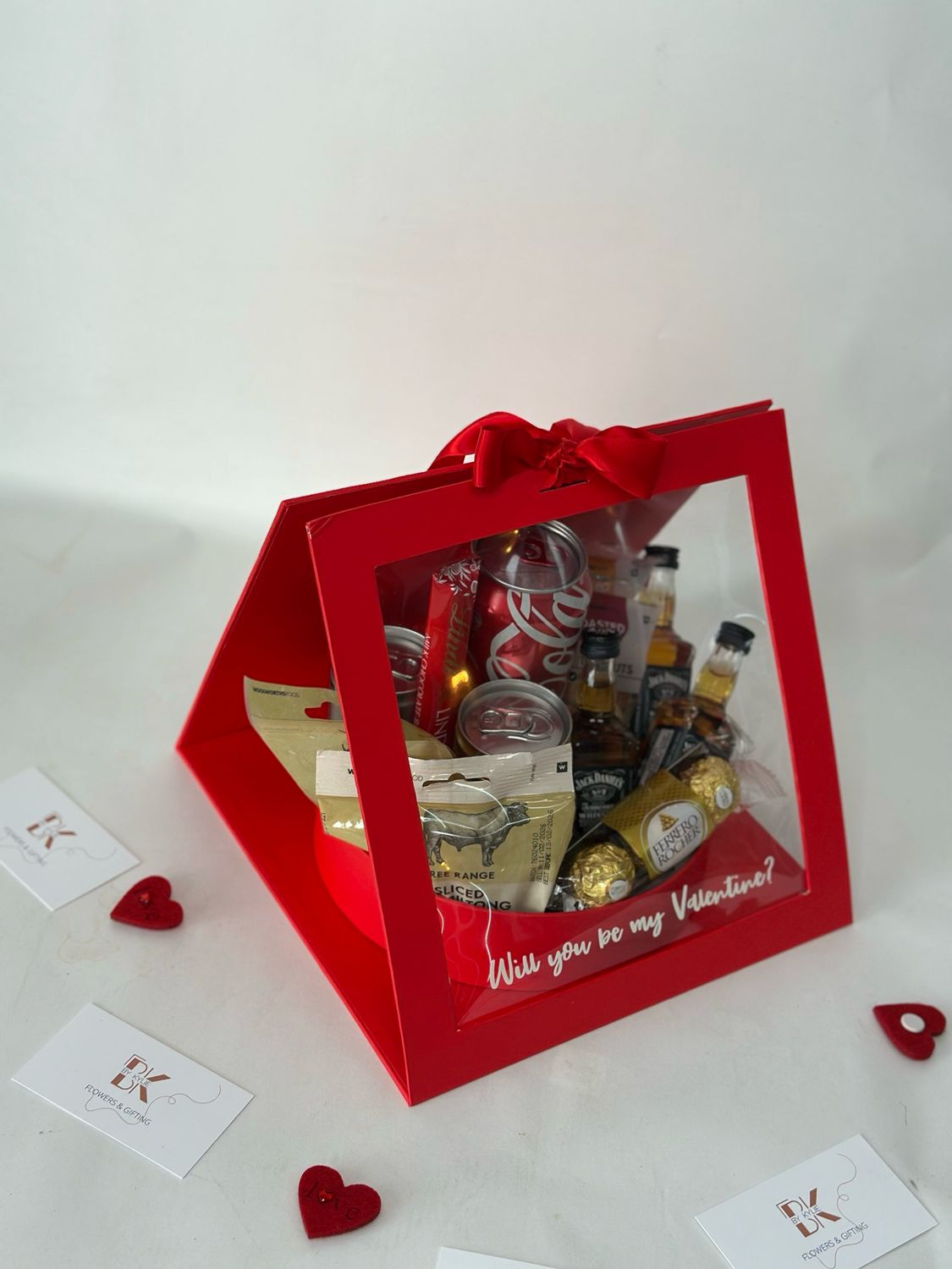 Will You Be My Valentine Luxe Red Box (Male) Will You Be My Valentine Luxe Red Box (Male)