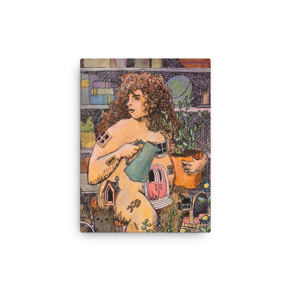 Goddess, canvas print