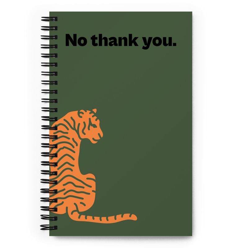 No thank you Notebook