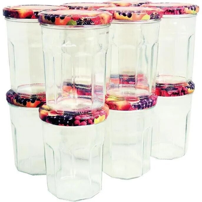 PACK DE 12 POTS DE CONFITURE 385ML