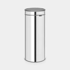 POUBELLE TOUCH BIN 30L INOX BRILLANT BRABANTIA