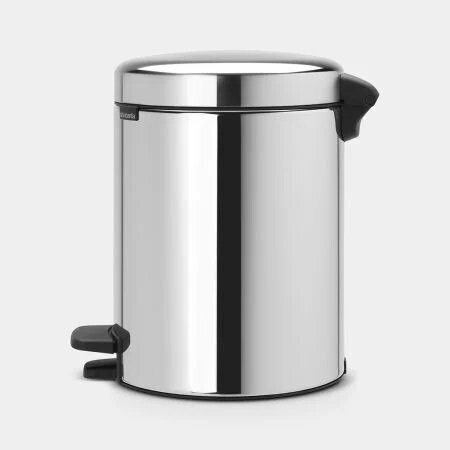 POUBELLE A PEDALE 5L NEWICON INOX BRILLANT BRABANTIA