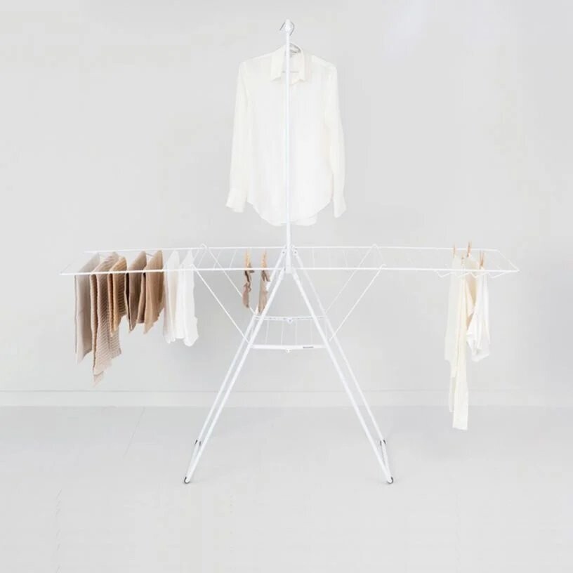 SECHOIR HANON 25M + PORTANT BLANC 
BRABANTIA