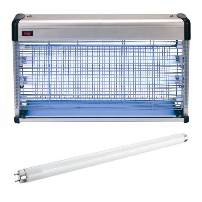 DESTRUCTEUR D'INSECTES 
TUBE UV 2X15W