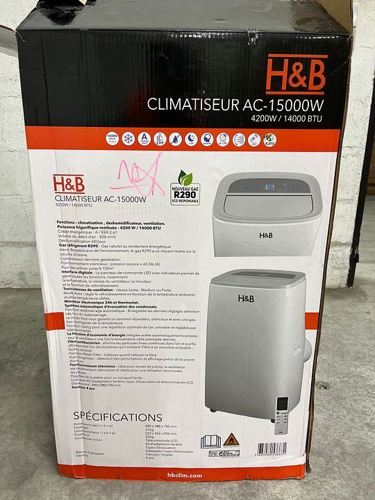 CLIMATISEUR H&B