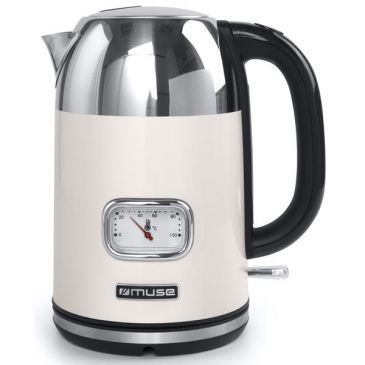 Bouilloire 1.7 L Crème & Inox