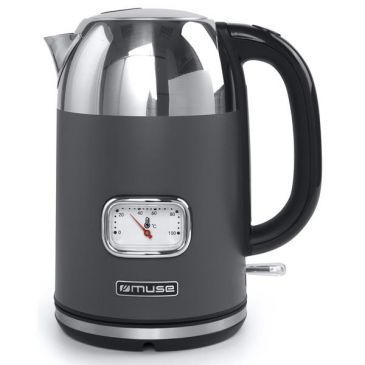 Bouilloire 1.7 L Gris & Inox