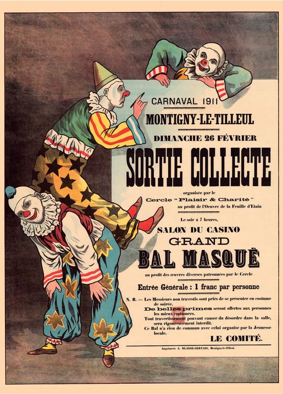 Carnaval 1911 à Montigny le Tilleul