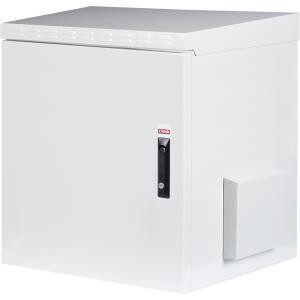  ARMOIRE DE BRASSAGE SAFEBOX IP55 16U 19" MURALE - PLEIN - MONTE - 600X600X891 - GRIS - LANDE