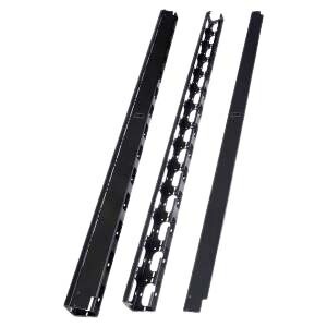 ACCESSOIRE 42U METAL PANNEAU DE GESTION DE CABLE VERTICAL JEU GAUCHE/DROITE 97X97X1885 BL - LANDE