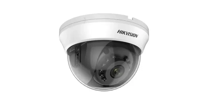 CAMERA HDCVI DOME 5MP (2.8 - 3.6 - 6)MM - IR MAX 20M - PLASTIQUE - HIKVISION