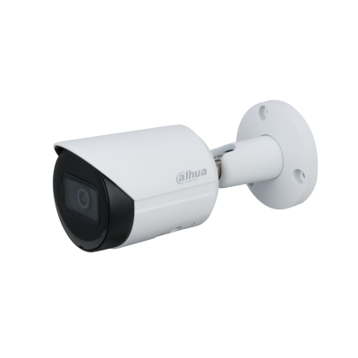 CAMERA IP - BULLET - 8MP - 2.8MM (3.6MM OPTIONNEL) - METALLIQUE - IR MAX 30M - CARTE SD MAX 256GO - DAHUA