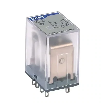 RELAIS 14B 12V DC AVEC SOCLE  - CHINT