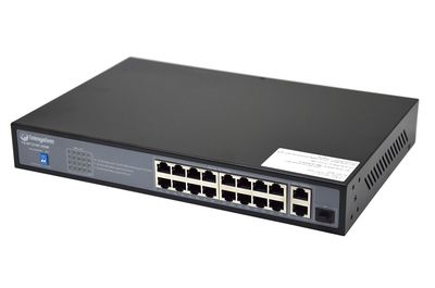 SWITCH 18 PORTS (16 MEGA POE - 2 GIGA) +1 SFP - NON MANAGABLE - RACKABLE - TELESYSTEM