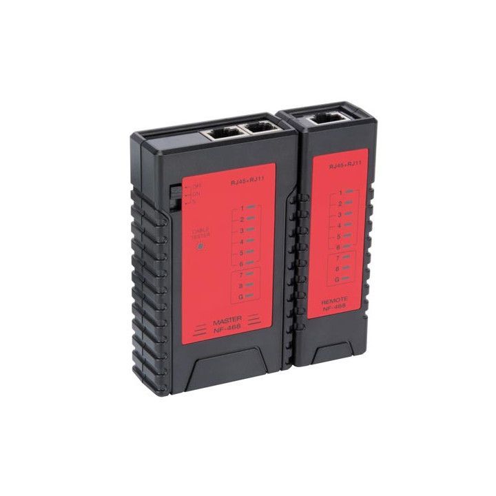 TESTEUR CORDON (RJ45 - RJ11) AVEC BATTERIE - NOIR - D-LINK