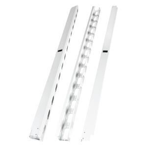 ACCESSOIRE PANNEAU DE GESTION DE CABLE VERTICAL METALLIQUE 32U JEU GAUCHE/DROIT MODELE SERVEUR GRIS CLAIR -LANDE