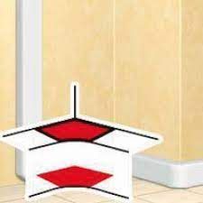 ANGLE INTERIEURE POUR GOULOTTES DLP MONOBLOC 50X80MM OU 50X105MM - BLANC