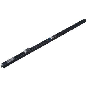 BANDEAU D'ALIMENTATION VERTICAL DE 24 PRISES IEC (20XC13) AVEC ECRAN LCD - 3 PORTS RJ11 - MANAGABLE - 2 DISJONCTEURS - 8000 WATT - METALLIQUE - LANDE BANDEAU D'ALIMENTATION VERTICAL DE 24 PRISES IEC (20XC13) AVEC ECRAN LCD - 3 PORTS RJ11 - MANAGABLE - 2 DISJONCTEURS - 8000 WATT - METALLIQUE - LANDE