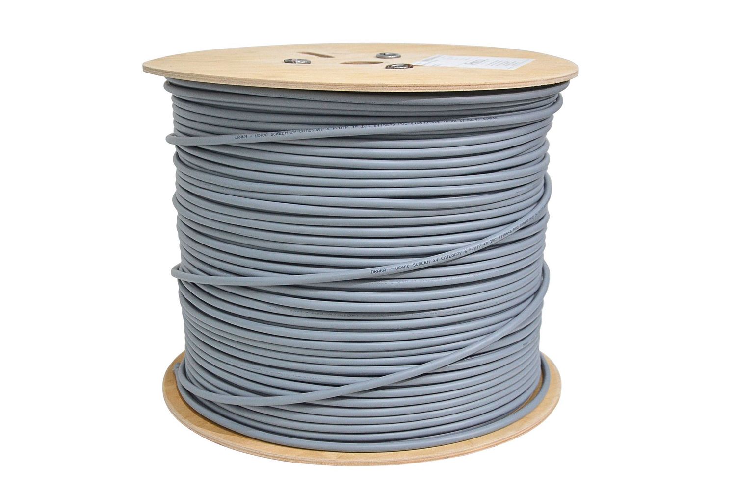 CABLE RESEAU CAT6 UC400 S24 F/UTP 4P PVC 500DW â€“ DRAKA
