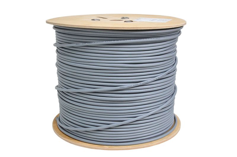 CABLE RESEAU CAT6 UC400 S24 F/UTP 4P PVC 500DW â€“ DRAKA