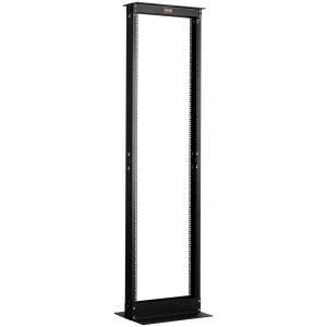 CADRE DE BRASSAGE OUVERT UNIQUE 80MM DE 42U 380MM NOIR - LANDE
