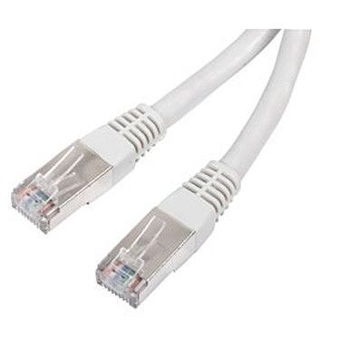 CORDON DE BRASSAGE 01M CAT6A S/FTP - GRIS - DECELECT