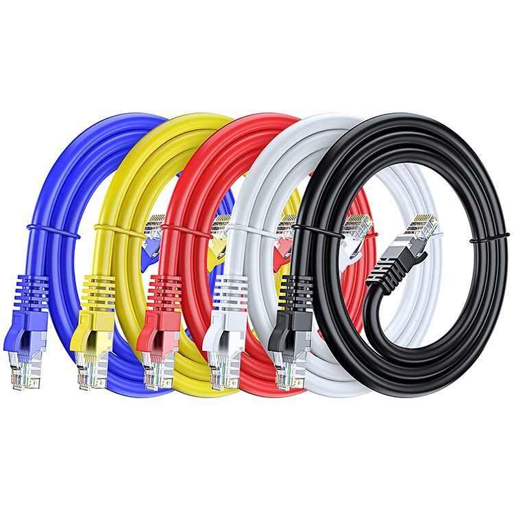 CORDON DE BRASSAGE 01M CAT6E FTP - MULTICOULEUR - LINKWAY