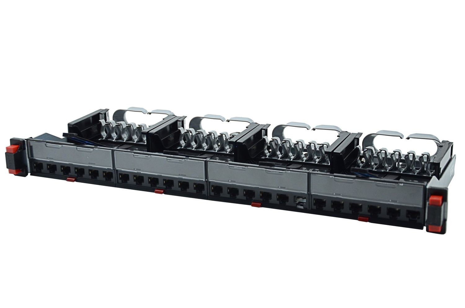 PANNEAU DE BRASSAGE 1U 24 PORTS CAT6 FTP - PLASTIQUE - LEGRAND