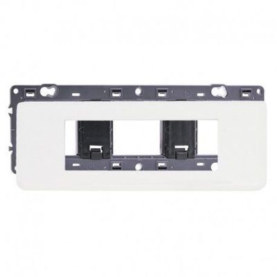 PLAQUE SUPPORT MOSAIC 6 MODULES DE (PRISE APPARENTE - ENCASTRE) - LEGRAND