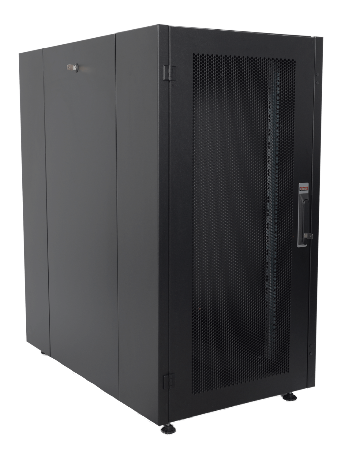 Â ARMOIRE DE BRASSAGE HYPERLINE 22U 19" SUR PIED - PERFORE - MONTE - 600X1000X1121 - NOIR - LANDE