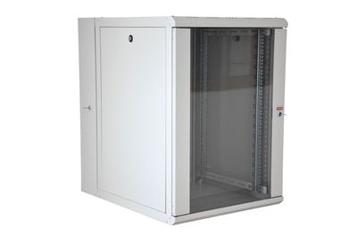 ARMOIRE DE BRASSAGE PROLINE AVEC PIVOTANT 16U 19" MURALE - VITREE - MONTE - 600X750X818 - GRIS - LANDE