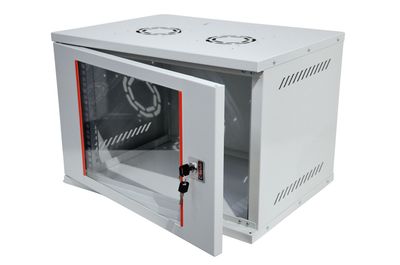 ARMOIRE DE BRASSAGE SECURITY BOX 07U 19" MURALE - VITREE - DEMONTE - 540X400X372 - GRIS - LANDE